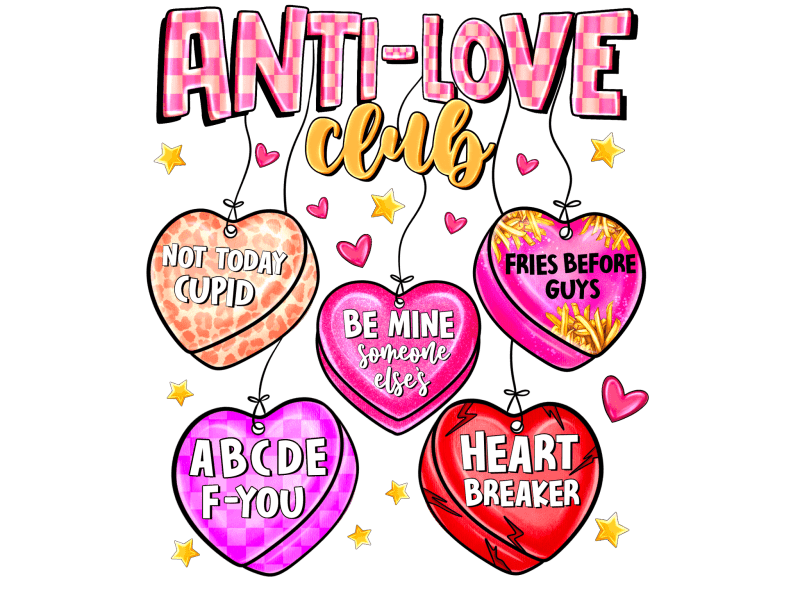 anti love clubs dtf transfer 460782