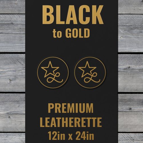 black gold durra bull premium leatherette sheets 12x24 212046