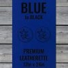 Blue / Black Durra-Bull Premium Leatherette™ Sheets (12x24) - #LoneStar Adhesive#