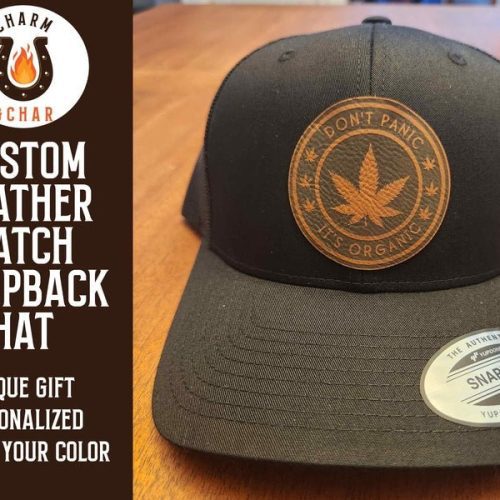 custom leather patch trucker hats classic colors 869949