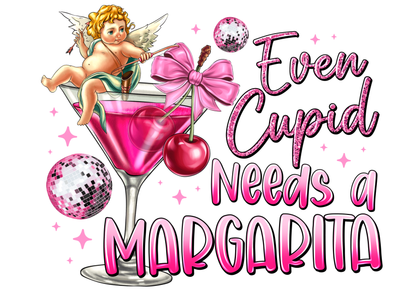 even cupid needs a margarita 2 dtf transfer 860687