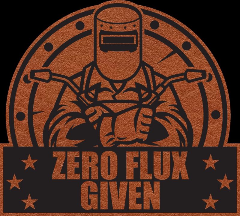 Zero Flux Given Patch SVG - #LoneStar Adhesive#